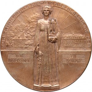 Germany, medal Johann Wolfgang Goethe