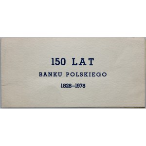 PRL, zestaw banknotów 1.07.1948, 150 Lat Banku Polskiego, (2 sztuki)