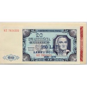 PRL, zestaw banknotów 1.07.1948, 150 Lat Banku Polskiego, (2 sztuki)