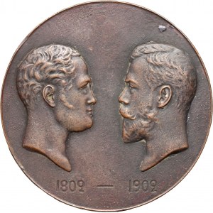 Russia, Nicholas II, Medal from 1902, 100th Anniversary of the Ministry of Finance