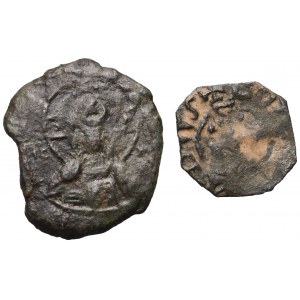 Crusaders, Pr. of Antioch, C. of Tripoli, lot of coins Tancred and Bohemond V, XII-XIIIth c., (2 pcs)