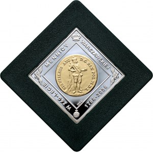 III RP, srebrna klipa z wizerunkiem dukata Stanisława Augusta z 1766 r, Mennica Polska (2006)