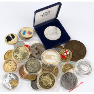 World, medal set, (26 pieces)