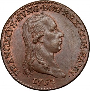 Austrian Netherlands, Francis II, Token 1792