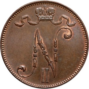 Finland, Nicholas II, 5 Pennia 1914, Helsinki