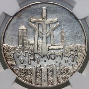 III RP, 100000 złotych 1990, Solidarność, Typ A