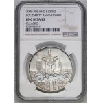 III RP, 100000 złotych 1990, Solidarność, Typ A