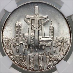 III RP, 100000 złotych 1990, Solidarność, Typ A