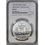 III RP, 100000 złotych 1990, Solidarność, Typ A