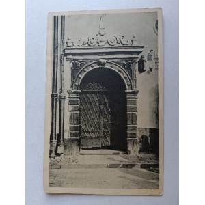 POSTCARD WARSAW OLD TOWN MARKETPLACE PORTAL TENEMENT HOUSE UNDER MURZYNEK