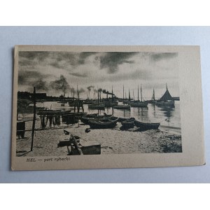 POCZTÓWKA HEL PORT RYBACKI, WYD ŻEGLARZ