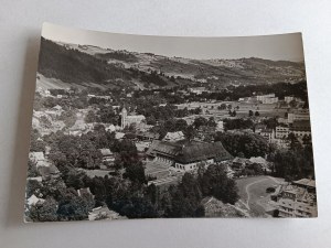 POSTCARD PRL ZAKOPANE BIRD'S EYE VIEW