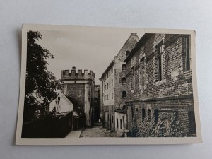 POSTCARD TORUN STREET BY THE BRIDGE GATE