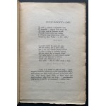 [JANKOWSKI Czeslaw] Cz. J. - On Słowacki. Vilnius [1927].