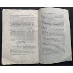 [Große Emigration] Proklamation der Abteilung für Volksarbeit [...] Paris [1870].