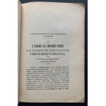 PIĄTKOWSKI Maryan - O działaniu soli wapiennych w ogóle a w szczególności wody krynickiej w niektórych przewlekłych chorobach żołądka. Warszawa [1897]