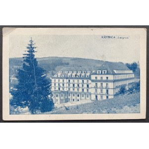 KRYNICA. „LWIGRÓD - NAJWIĘKSZY HOTEL-PENSJONAT W POLSCE [1932]