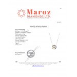 NECKLACE IN WHITE GOLD 4.17 GR P.S 0.80 CT WITH DIAMONDS - PND30408