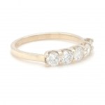 GOLD RING 2.02 GR WITH DIAMONDS - RNG40216