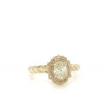 2.68 GR GOLD RING WITH DIAMONDS - - DH-R904
