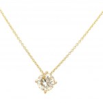 NECKLACE IN YELLOW GOLD 2.47 GR PENDANT WITH DIAMONDS - PND20406