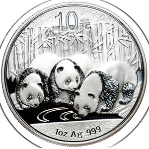 Chiny, Panda, 2013r., 1oz. Ag