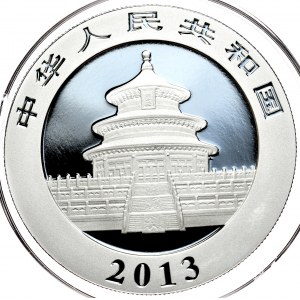 Chiny, Panda, 2013r., 1oz. Ag