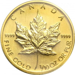Canada, $5, 2006, 1/10oz. Au.