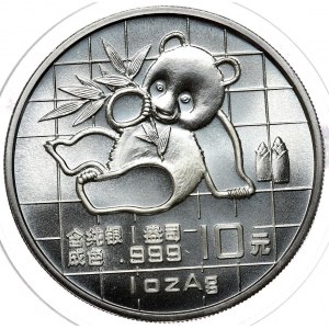 China, Panda, 1989, 1 oz.