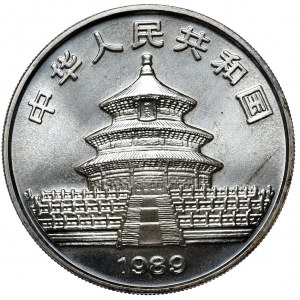 China, Panda, 1989, 1 oz.