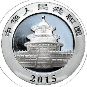 China, Panda, 2015, 1oz.