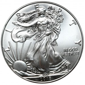 USA, 1 Dollar, 2018, 1 oz, fine silver