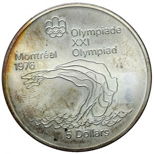 Canada, 5 dollars, 1975, Montréal