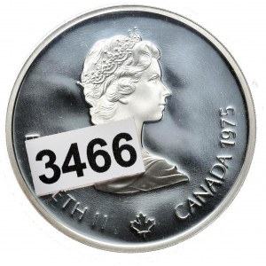 Kanada, 10 Dolarów, 1975r., Igrzyska w Montrealu '76, proof