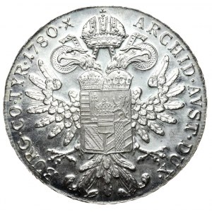 Austria, Maria Theresa, thaler 1780, new minting, proof