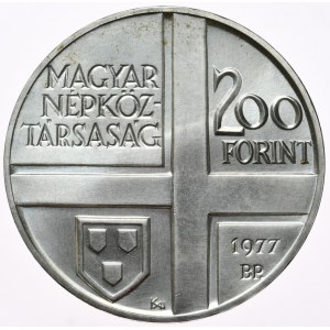 Hungary, 200 Forints, 1977, Manyoki