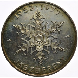 Węgry, medal 1977r., Srebro