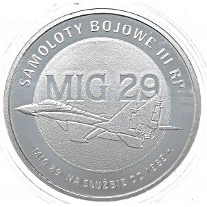 SM 2009-2013, 1/2oz., Combat aircraft, MIG29