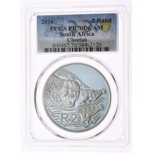 South Africa, 2 Randy, 2016. PCGS PR70