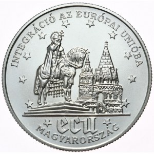 Hongrie, 500 Forints, 1994. ECU (BU)