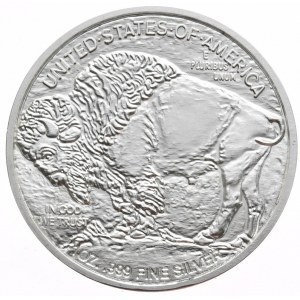USA, buffalo, 1 oz, 999 Silver (Dead Indian)