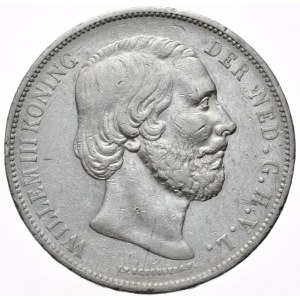 Netherlands, 2½ Guilders, 1874.