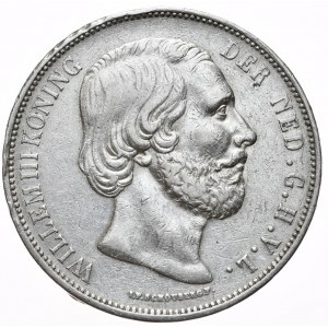 Netherlands, 2½ Guilders, 1872.