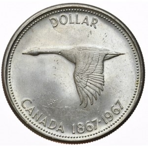 Canada, $1, 1967.