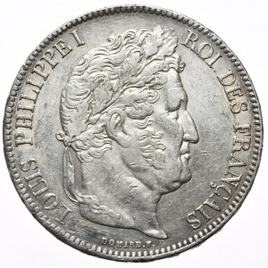Francja, 5 Franków, 1834r., „A