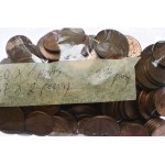 Royaume-Uni, 1 et 2 pence, sac