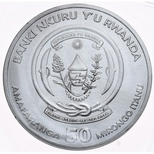 Rwanda, 50 Francs, 2021, Sedov