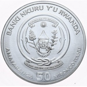 Rwanda, 50 Francs, 2022, Constitution