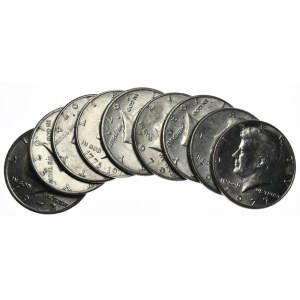 États-Unis, 1/2 dollar, 1971-83.