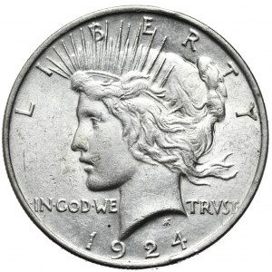 USA, 1 Dollar, 1924 Peace, Philadelphia